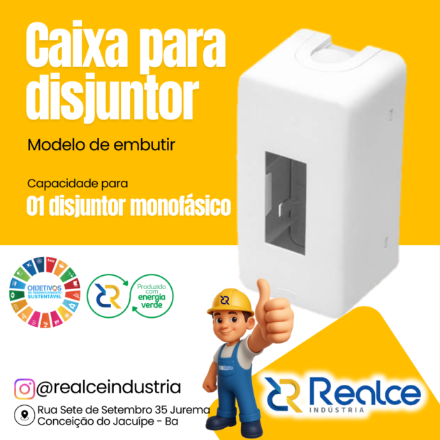 Caixa para Disjuntor Monofásica