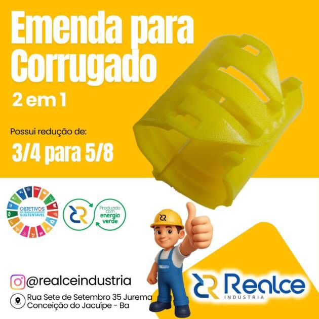 Luva para Mangueira Corrugada