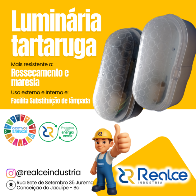 Luminária Tartaruga