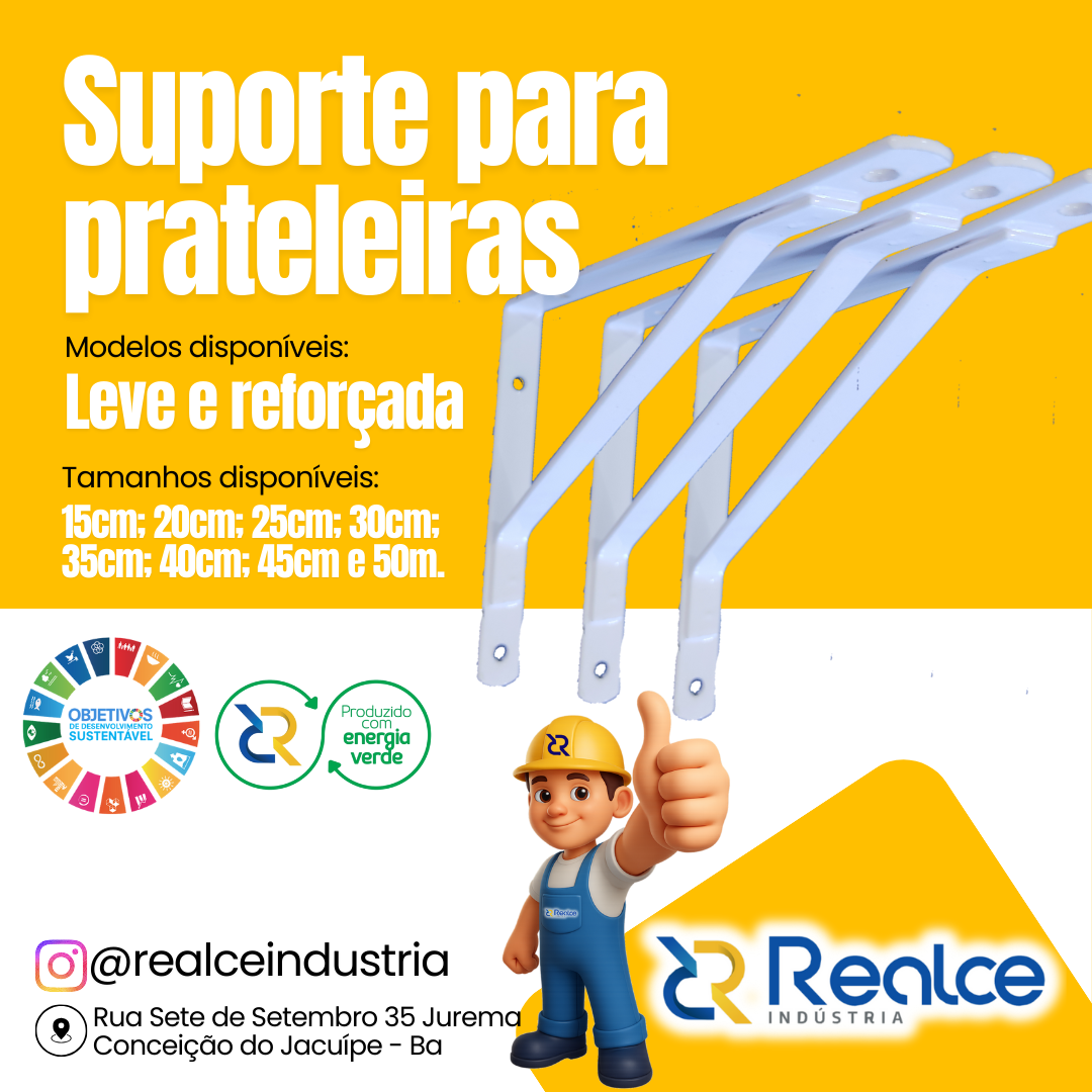 Suporte para Prateleira Mão Francesa