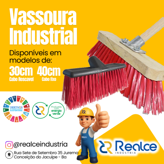 Vassoura Industrial