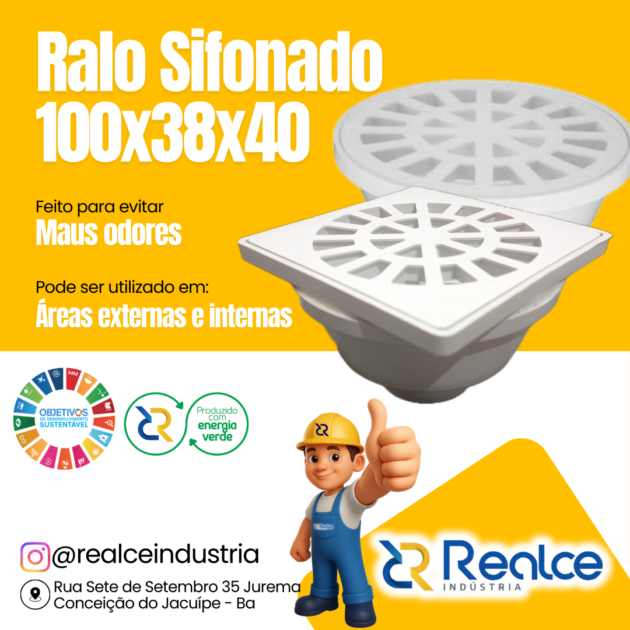 RALO SIFONADO 100X38X40